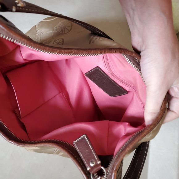 Vintage Rare Coach Horse & Carriage Sateen Shoulder Bag Purse - Picture 13 of 14